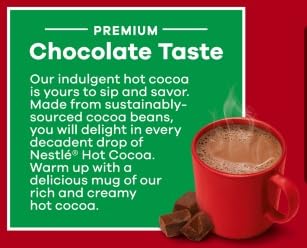 Nestle Hot Cocoa Mix, Fat Free With Calcium, 7.33 Oz