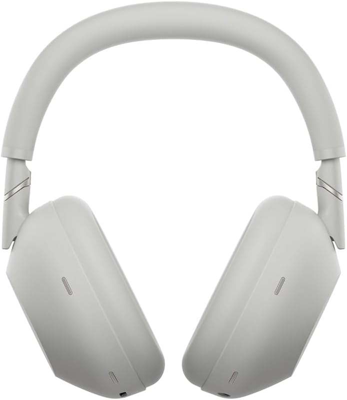Sony WH-1000XM6/S Best Wireless Noise Canceling Headphones, Platinum Silver Bundle with Deco Essentials Exclusive CPS 26 Month Protection Pack | Official USA Partner Model