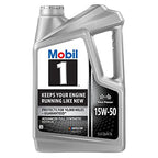 Mobil 1 European Car Formula Full Synthetic Motor Oil 0W-40, 5 Quart
