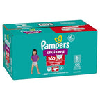 Pampers Diapers - Cruisers 360 - Size 5, 128 Count, Babyproof up to 100% Leakproof Pull-On Diaper