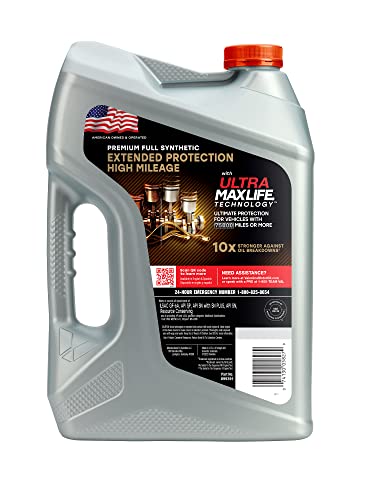 Valvoline High Mileage 150K with Maxlife Plus Technology 5W-30 Motor Oil 5 Quart