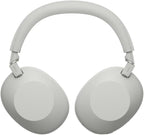 Sony WH-1000XM6/S Best Wireless Noise Canceling Headphones, Platinum Silver Bundle with Deco Essentials Exclusive CPS 26 Month Protection Pack | Official USA Partner Model