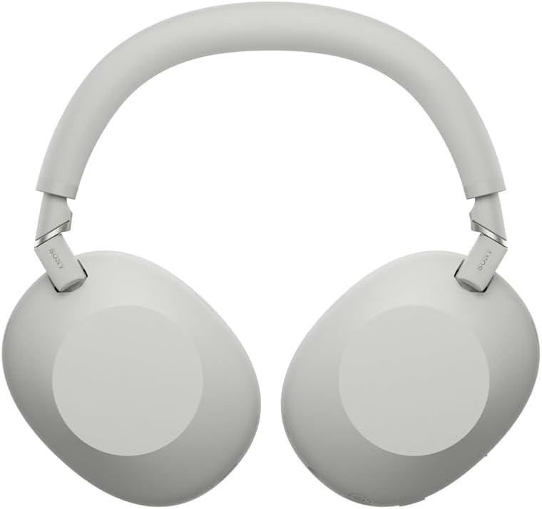 Sony WH-1000XM6/S Best Wireless Noise Canceling Headphones, Platinum Silver Bundle with Deco Essentials Exclusive CPS 26 Month Protection Pack | Official USA Partner Model