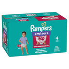 Pampers Diapers - Cruisers 360 - Size 5, 128 Count, Babyproof up to 100% Leakproof Pull-On Diaper