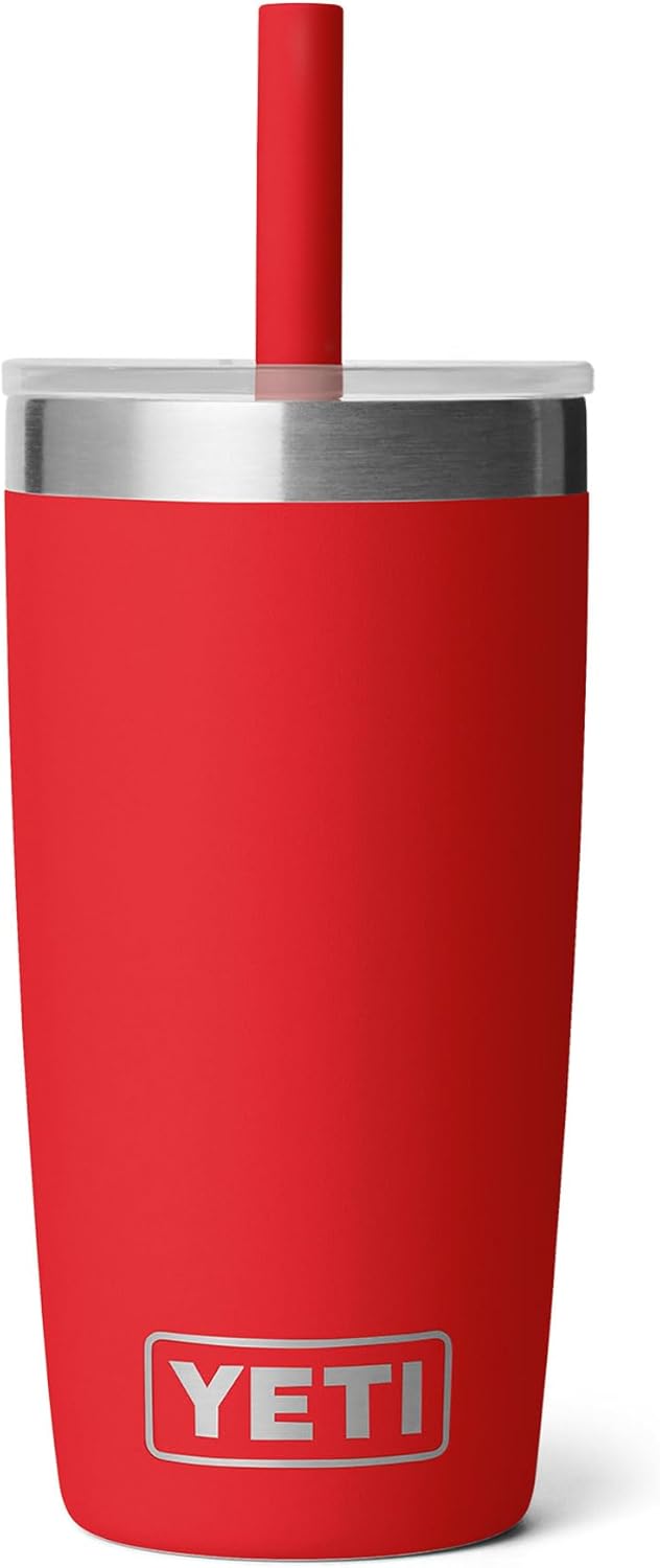 YETI Rambler Jr. 10 Oz Tumbler with Silicone Straw Lid