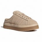 adidas Womens Campus 00S Winter Low Slip On Sneakers Shoes Casual - Beige