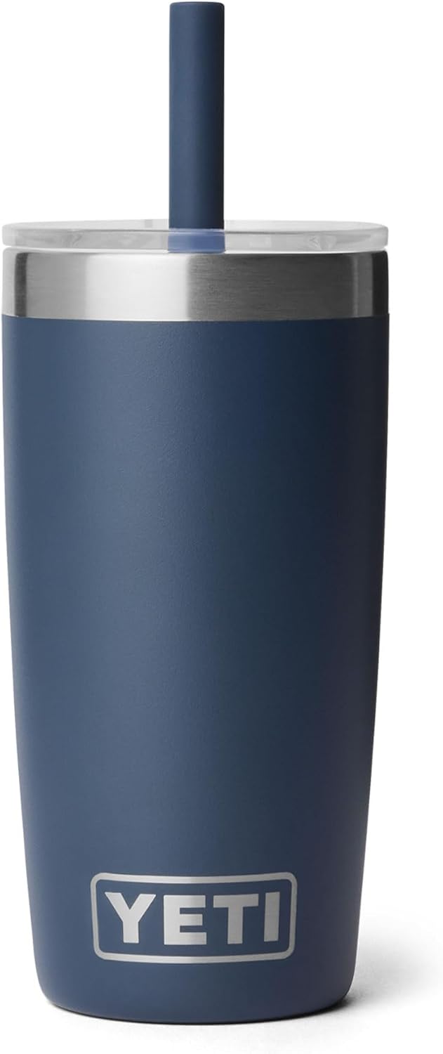 YETI Rambler Jr. 10 Oz Tumbler with Silicone Straw Lid