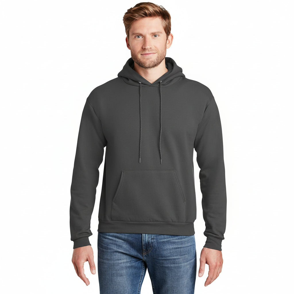 Hanes mens Hanes Men's Ecosmart Hoodie, Midweight Fleece Sweatshirt, Pullover Hooded Sweatshirt for Men