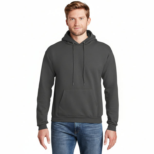 Hanes mens Hanes Men's Ecosmart Hoodie, Midweight Fleece Sweatshirt, Pullover Hooded Sweatshirt for Men