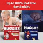 Huggies Size 1 Diapers, Little Snugglers Diapers, Size 1 (8-14 lbs), 198 Count (6 Packs of 33), Packaging May Vary
