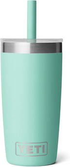 YETI Rambler Jr. 10 Oz Tumbler with Silicone Straw Lid