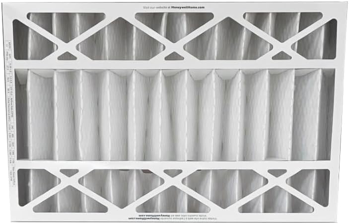 Honeywell FC100A1029 (2 Pack) - 16" x 25" x 4" Pleated Air Filter, MERV 11 Bundle with Same Day Supply Filter Change Reminder