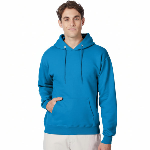 Hanes Men's Ultimate Cotton Pullover Hoodie Sweatshirt, Heavyweight 9.7 oz Fleece