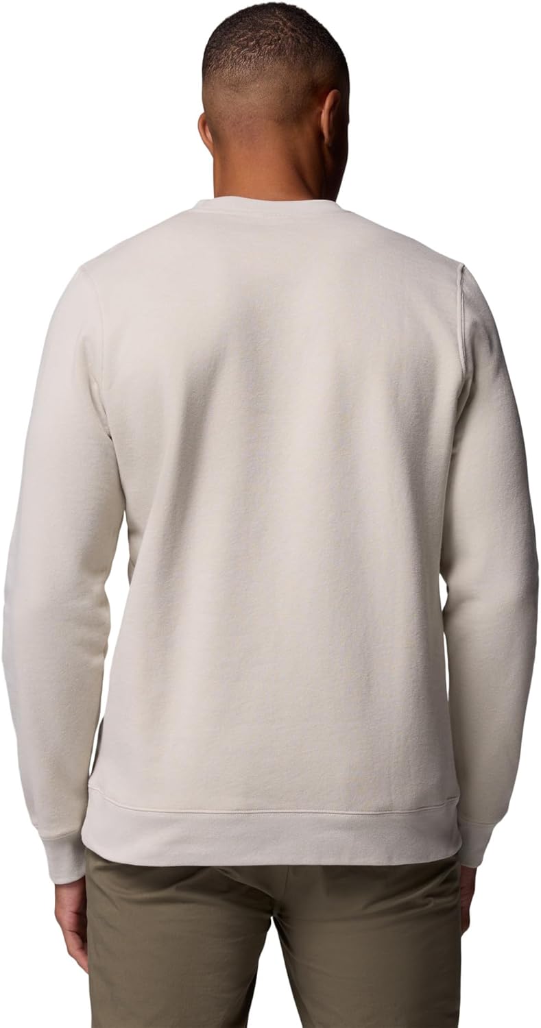 Columbia Mens Trek Crew, Dark Stone/Boxy Brand, Medium