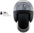 Keurig K-Compact Single-Serve K-Cup Pod Coffee Maker, with 3 Brew Sizes, Smart Start Feature, 36oz Removable Reservoir, Black