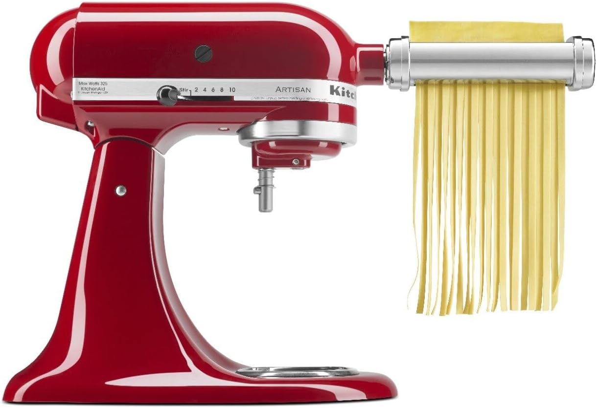 KitchenAid Stand Mixer Attachment, KSMPRA 3-Piece Pasta Roller & Cutter Set