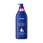 NIVEA Essentially Enriched Body Lotion for Very Dry Skin with Hyaluronic Acid, Almond Oil and Deep Nourishing Serum, 72-Hour Body Moisturizer, 16.9 Fl Oz Pump Bottle, Pack of 2