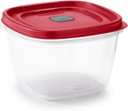 Rubbermaid 7 cups Food Storage Container 3 Pack Clear