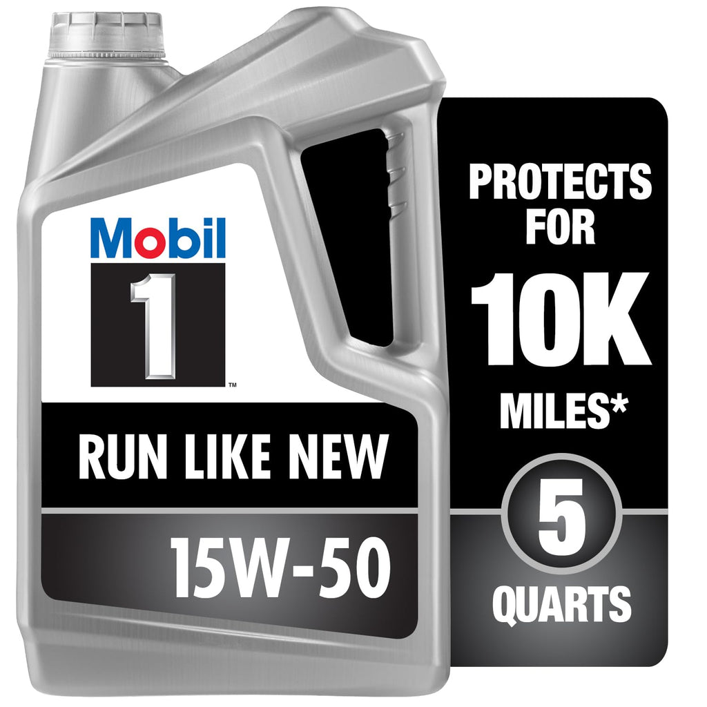 Mobil 1 European Car Formula Full Synthetic Motor Oil 0W-40, 5 Quart