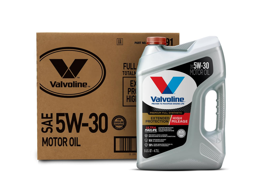 Valvoline High Mileage 150K with Maxlife Plus Technology 5W-30 Motor Oil 5 Quart