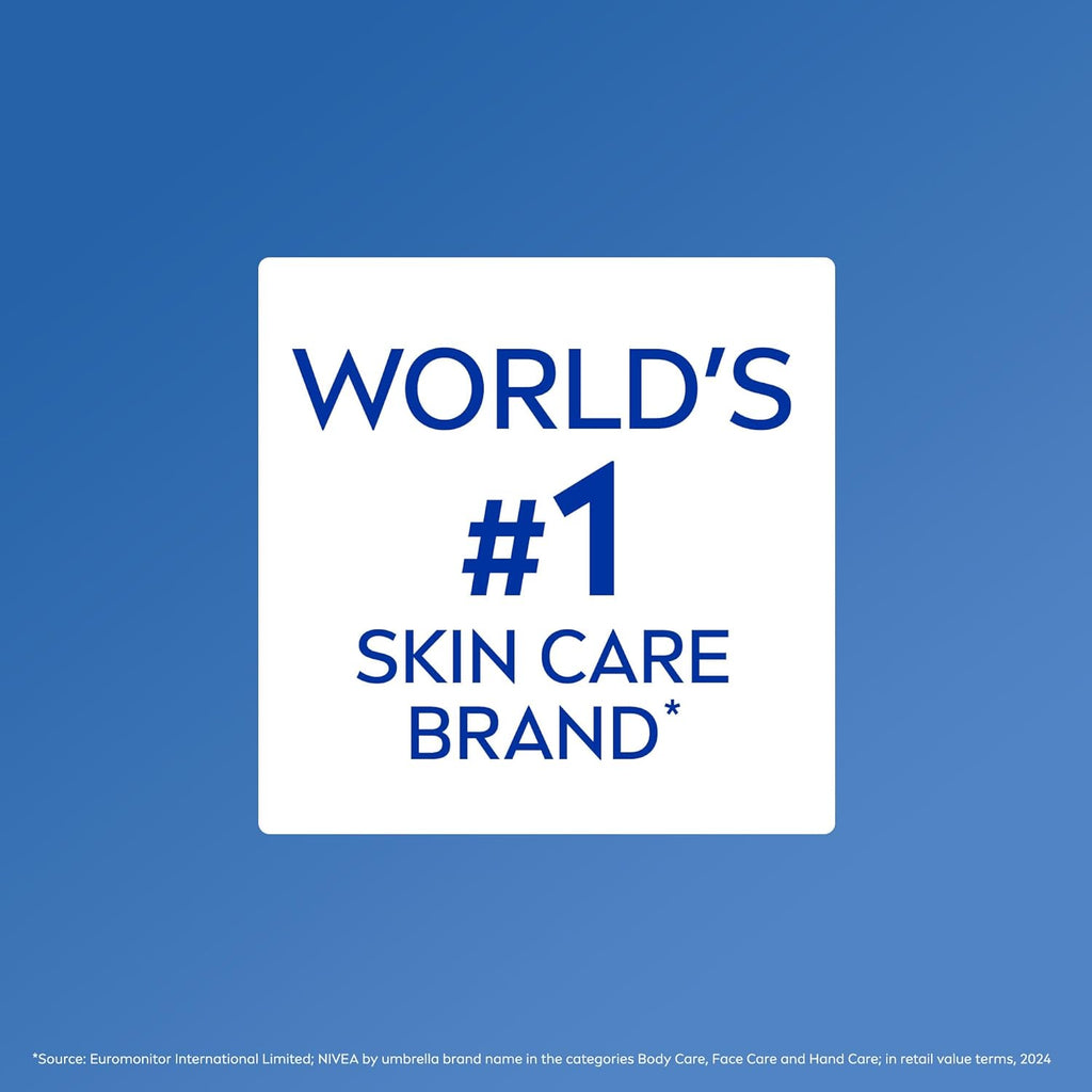 NIVEA Creme Face, Hand and Body Moisturizer Cream, Rich Body Cream for Dry Skin with Provitamin B5, Fast-Absorbing and Non-Comedogenic, Holiday Gifts for Self Care, 16 Oz Jar