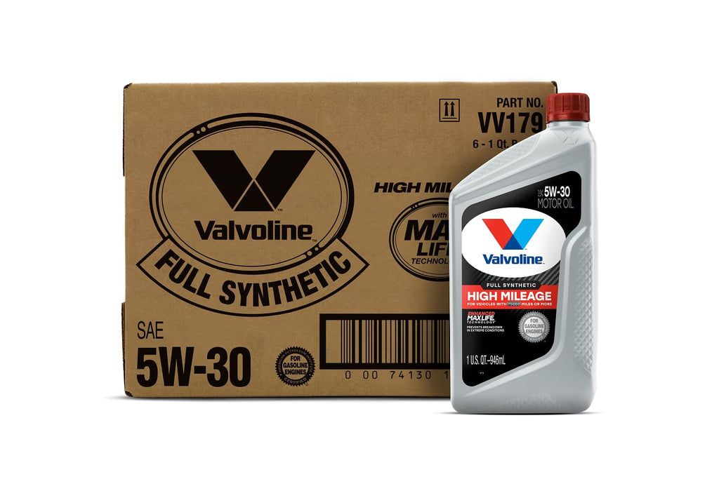 Valvoline High Mileage 150K with Maxlife Plus Technology 5W-30 Motor Oil 5 Quart