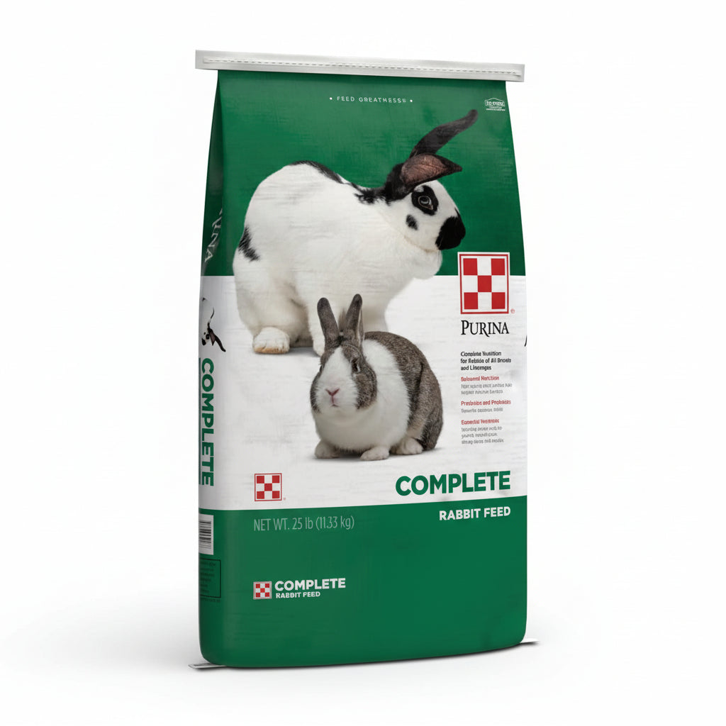 Purina Rabbit Food Complete Pellets, 25 lb