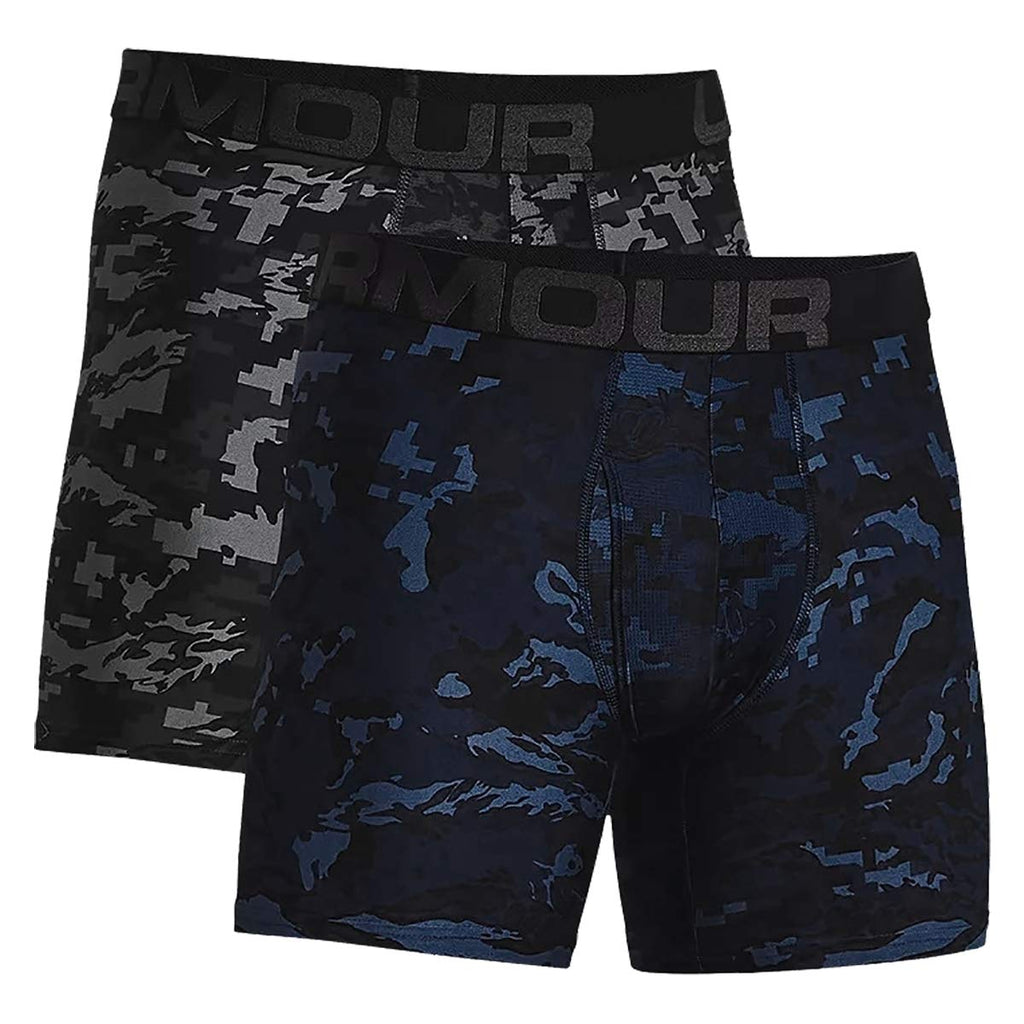 Under Armour Men's Multi-Pack Standard Tech Boxer Brief, 6" Inseam, All-Day Comfort & Ultra-Soft