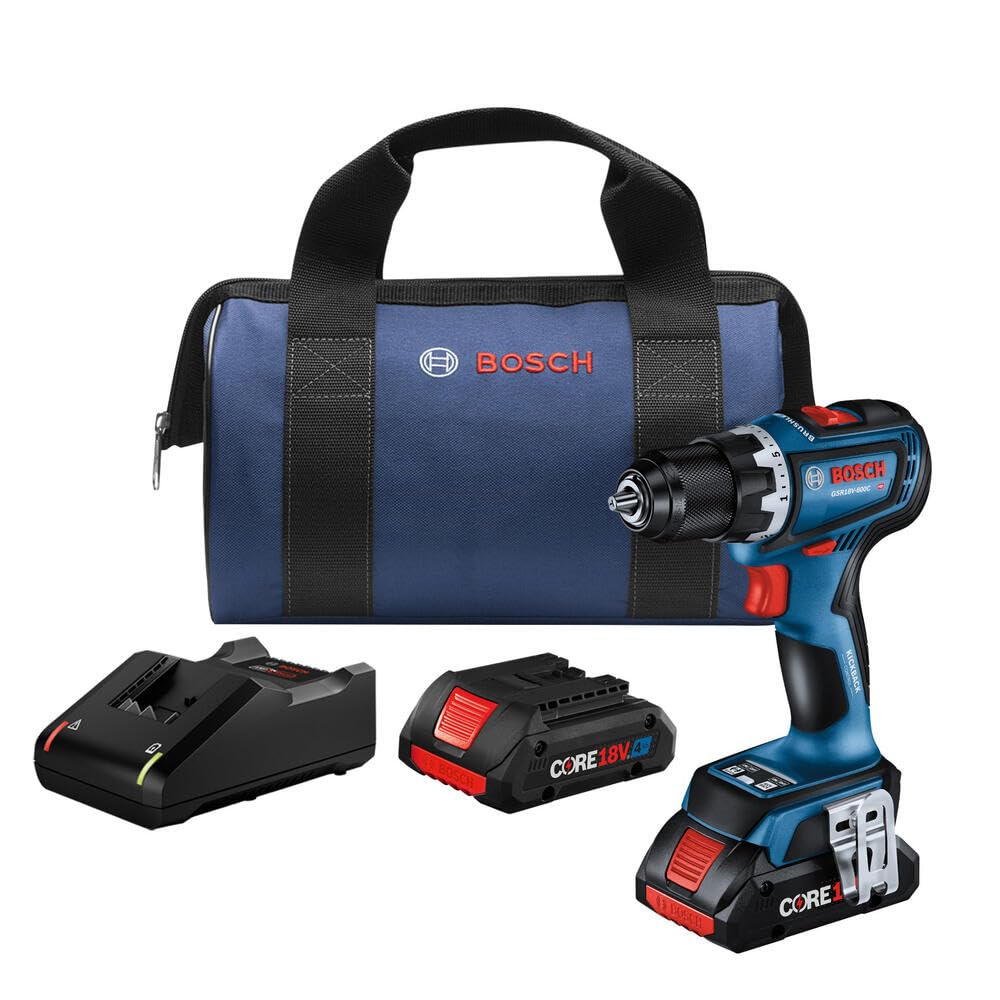 BOSCH GSR18V-800CN 18V Brushless Connected-Ready 1/2 In. Drill/Driver (Bare Tool)