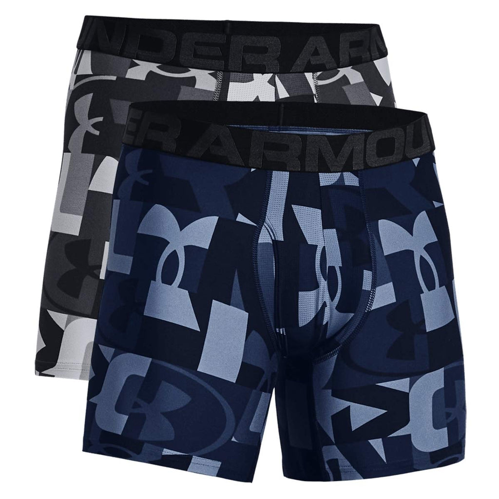 Under Armour Men's Multi-Pack Standard Tech Boxer Brief, 6" Inseam, All-Day Comfort & Ultra-Soft