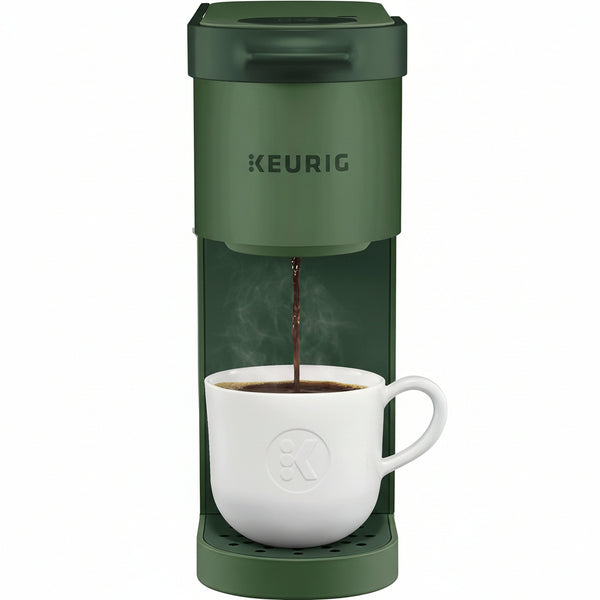 Keurig K-Mini Single Serve K-Cup Pod Coffee Maker, Featuring An Ultra-sleek Design, Evergreen