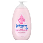 Johnson's Baby Lotion with Coconut Oil, Aloe Vera & Vitamin B5, 72 HR Hydration, Skin Moisturizer, Hypoallergenic, Safe for Newborn, Protects From Dryness &; Strengthens Skin, 27.1 fl. oz