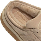 adidas Womens Campus 00S Winter Low Slip On Sneakers Shoes Casual - Beige
