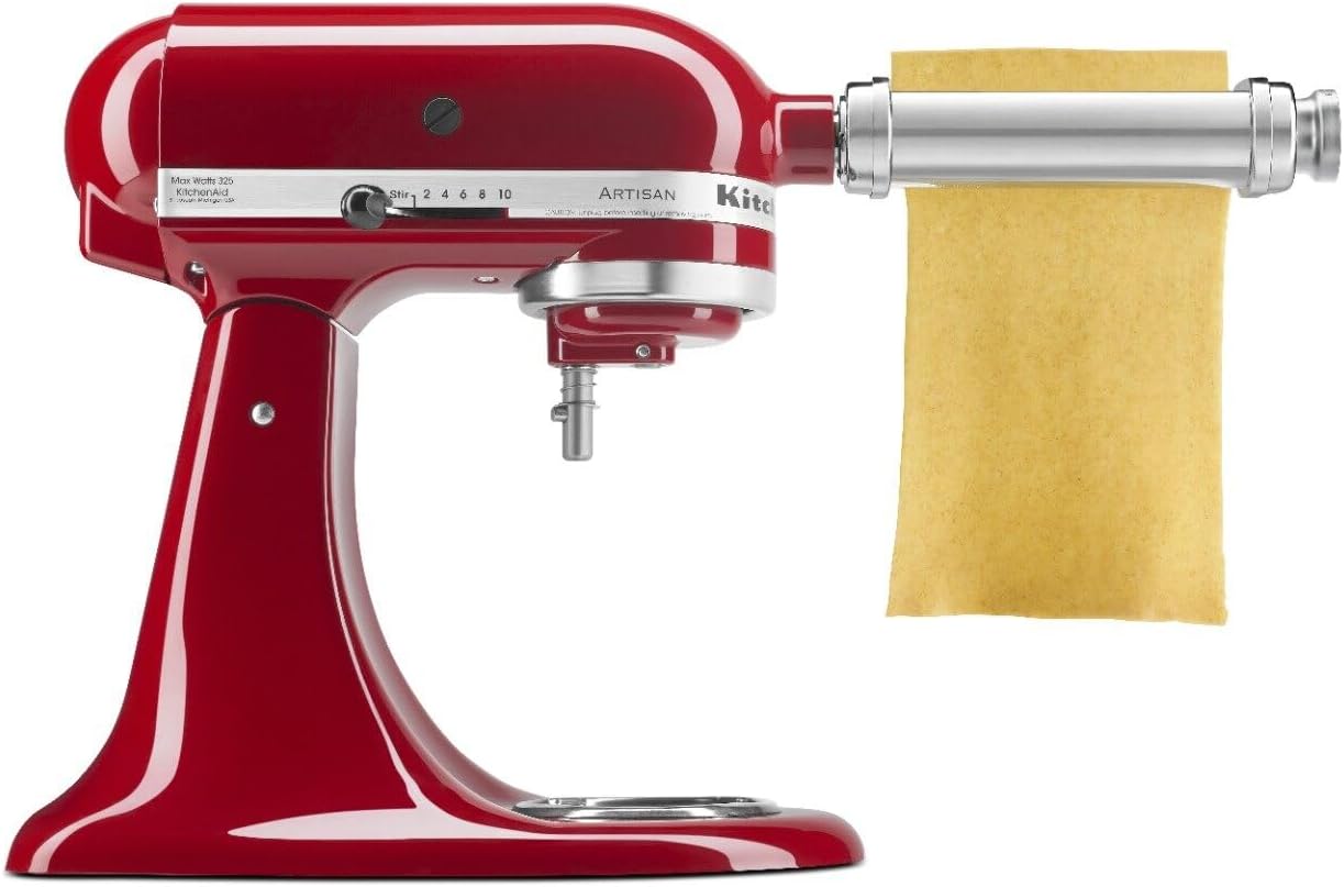 KitchenAid Stand Mixer Attachment, KSMPRA 3-Piece Pasta Roller & Cutter Set