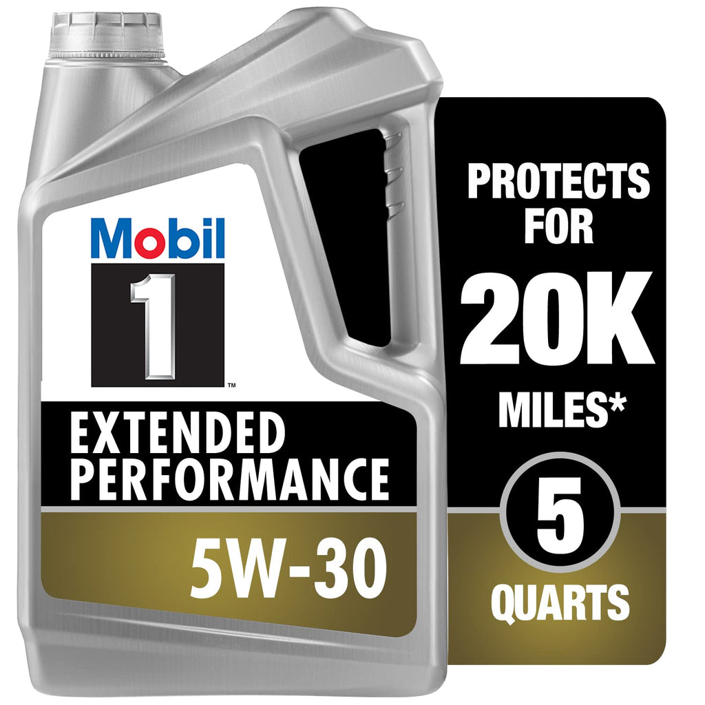 Mobil 1 European Car Formula Full Synthetic Motor Oil 0W-40, 5 Quart