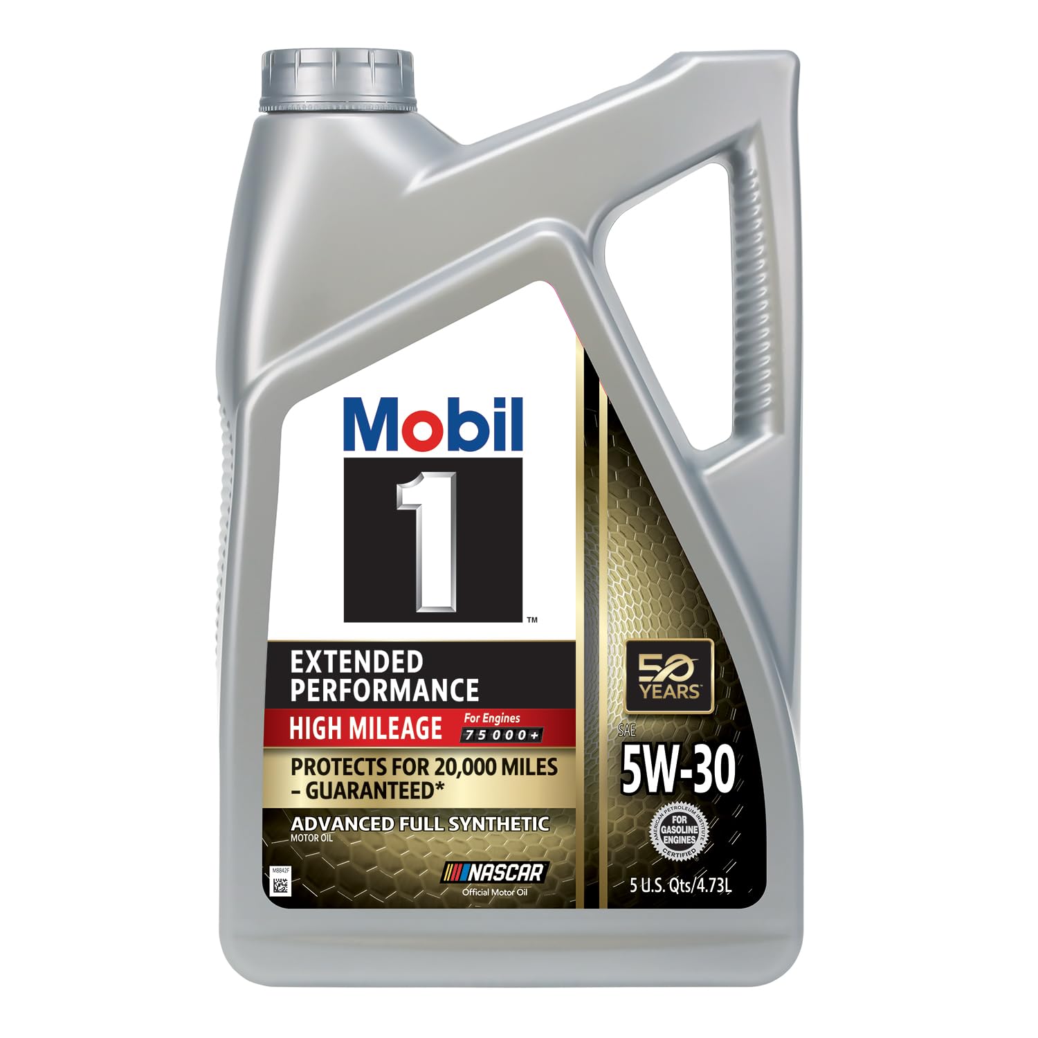 Mobil 1 European Car Formula Full Synthetic Motor Oil 0W-40, 5 Quart