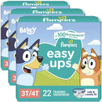 Pampers Training Pants - Easy Ups Boys & Girls Bluey - Size 5T-6T, 84 Count, Children's Potty Underwear (Packaging May Vary)