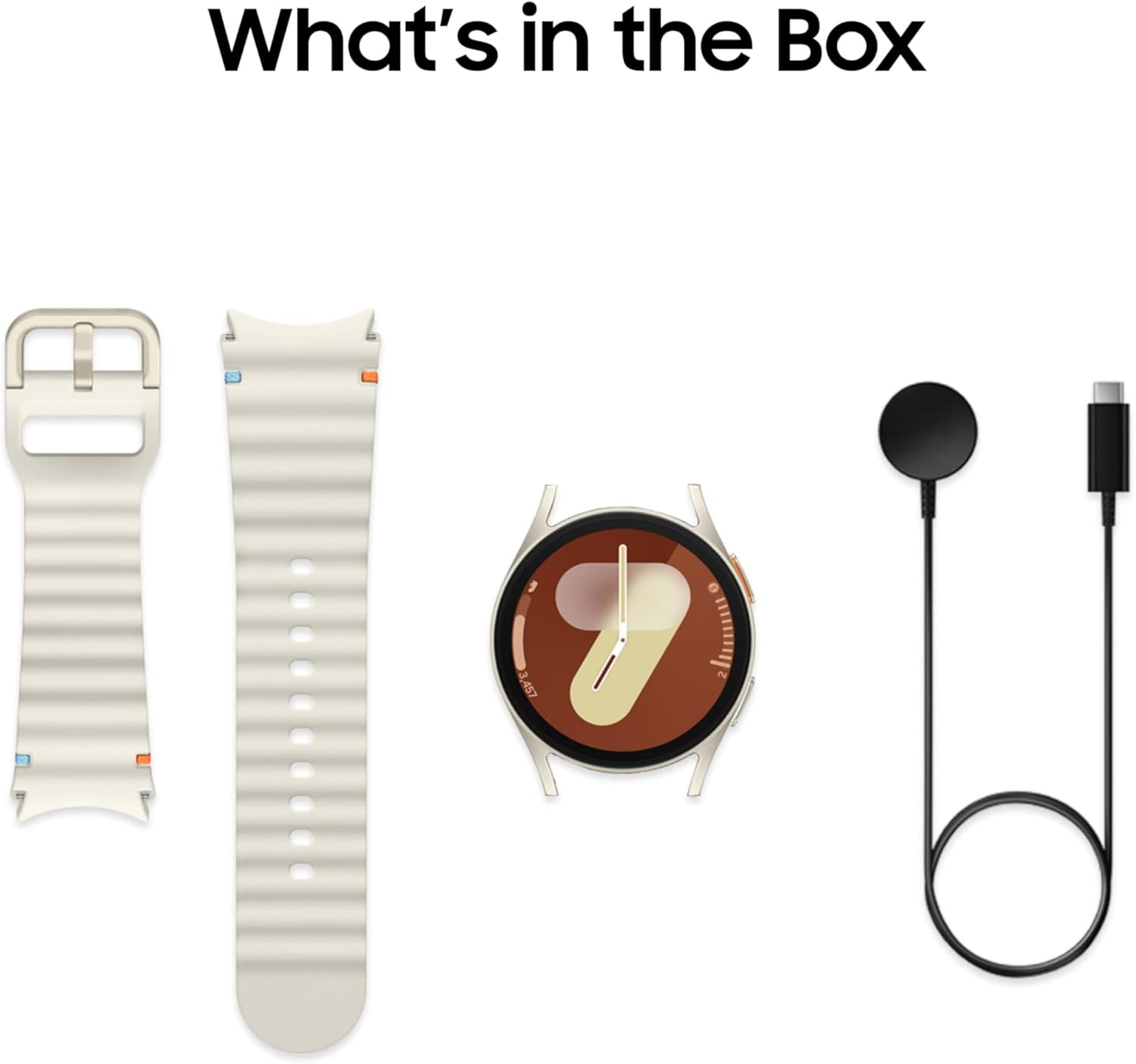 SAMSUNG Galaxy Watch 7 40mm Bluetooth AI Smartwatch w/Energy Score, Wellness Tips, Heart Rate Tracking, Sleep Monitor, Fitness Tracker, 2024, Cream [US Version, 1Yr Manufacturer Warranty]