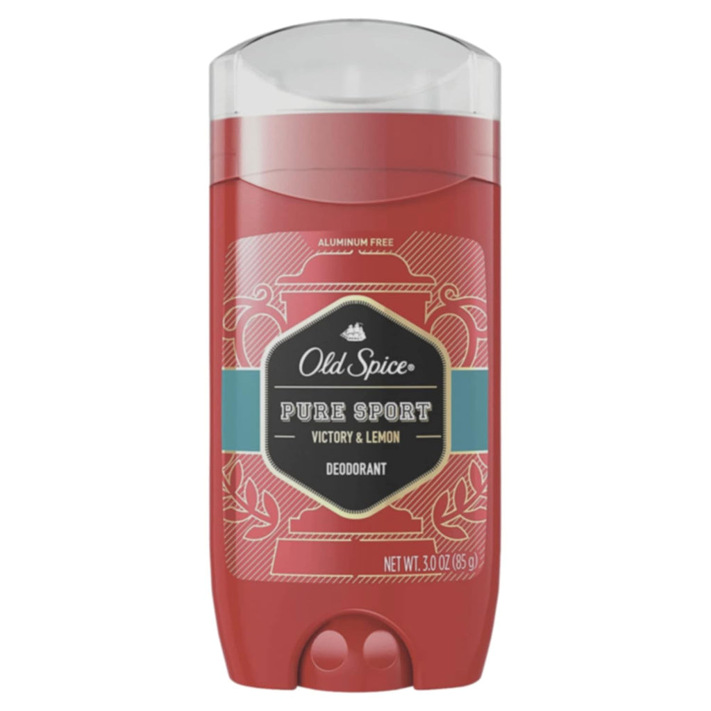Old Spice Aluminum Free Deodorant For Men, High Endurance, 24/7 Sweat Defense & Odor Protection, 24/7 Freshness & Lasting Scent, Sport Scent, 3.0 oz (Pack of 3)