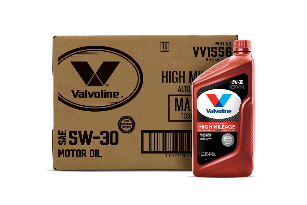 Valvoline High Mileage 150K with Maxlife Plus Technology 5W-30 Motor Oil 5 Quart