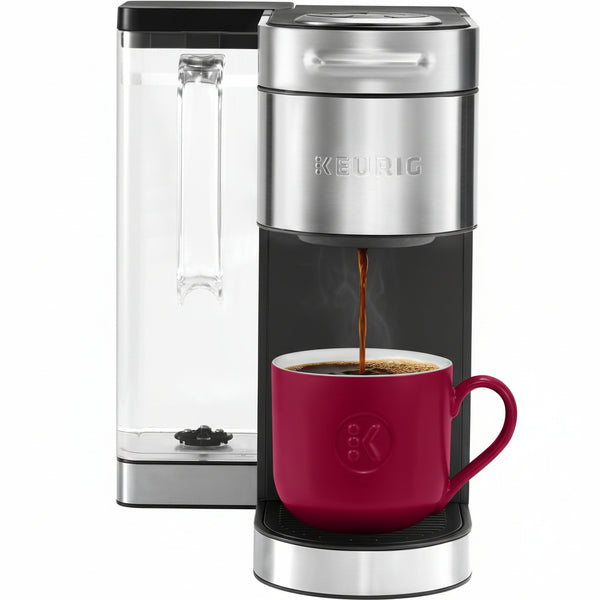 Keurig K-Supreme Plus Single Serve K-Cup Pod Coffee Maker, MultiStream Technology, Customizable Strength and Temperature Settings, Programmable, 78oz Removable Reservoir, Stainless Steel
