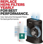 Honeywell HEPA Air Purifier Filter R, 3-Pack for HPA 100/200/300, 3000 and 5000 Series - Airborne Allergen Air Filter Replacement Targets Wildfire/Smoke, Pollen, Pet Dander, and Dust