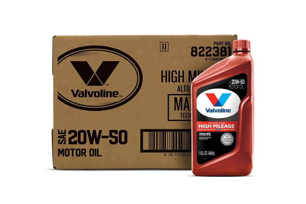Valvoline High Mileage 150K with Maxlife Plus Technology 5W-30 Motor Oil 5 Quart