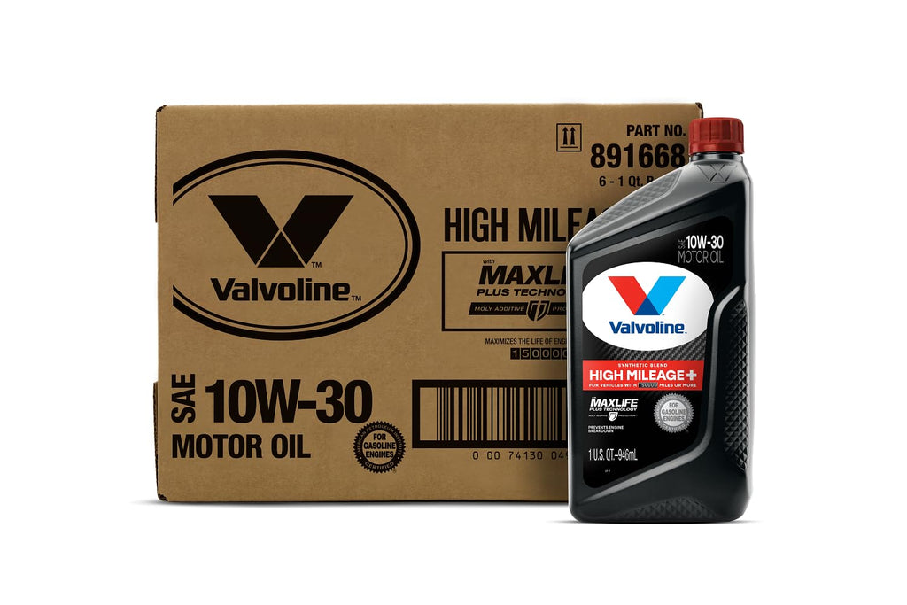 Valvoline High Mileage 150K with Maxlife Plus Technology 5W-30 Motor Oil 5 Quart