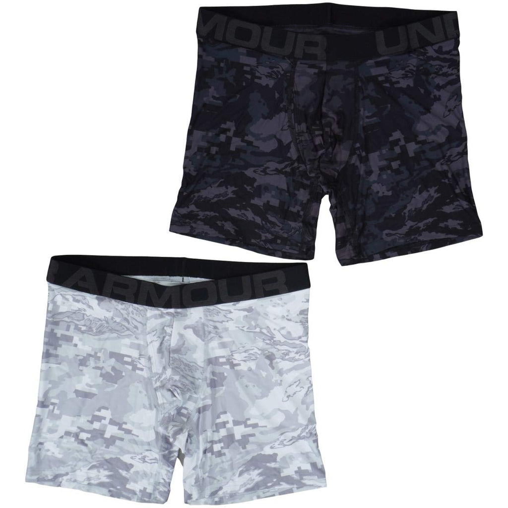 Under Armour Men's Multi-Pack Standard Tech Boxer Brief, 6" Inseam, All-Day Comfort & Ultra-Soft