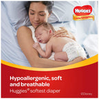 Huggies Size 1 Diapers, Little Snugglers Diapers, Size 1 (8-14 lbs), 198 Count (6 Packs of 33), Packaging May Vary