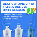 Brita Water Pitcher, Everyday Elite Filter, Removes 99% of Lead, Includes 1 Filter, 10-Cup Capacity, White