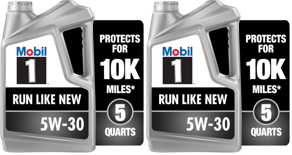 Mobil 1 European Car Formula Full Synthetic Motor Oil 0W-40, 5 Quart