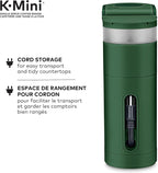 Keurig K-Mini Single Serve K-Cup Pod Coffee Maker, Featuring An Ultra-sleek Design, Evergreen