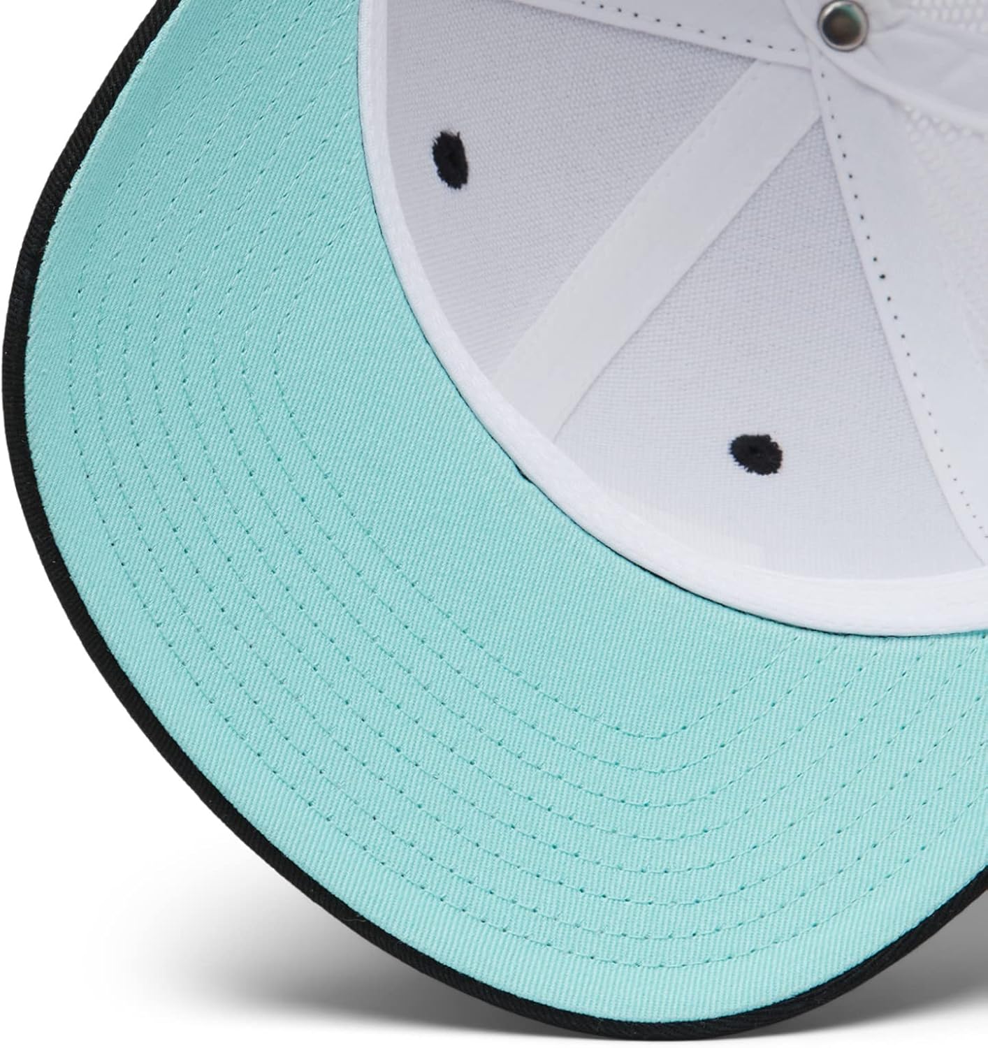 Columbia Unisex Unisex PFG Fish Flag Mesh Snap Back Hat, Black/White, One Size